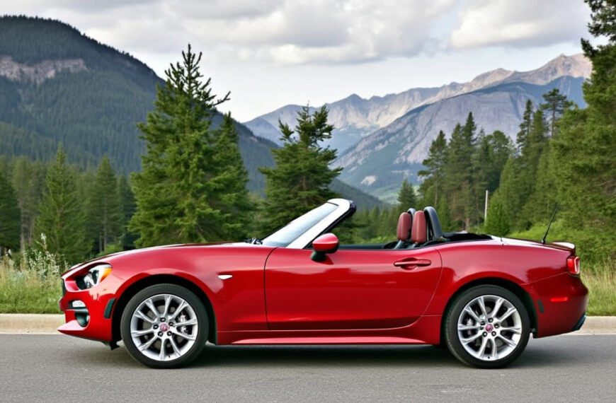 Fiat 124 Spider – opinie, cena, dane techniczne, wymiary, spalanie, osiągi