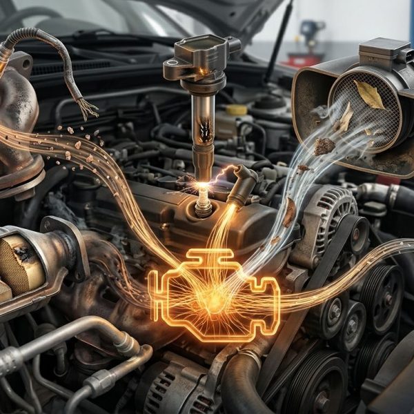 Najczęstsze przyczyny zapalenia kontrolki check engine i co naprawdę oznaczają