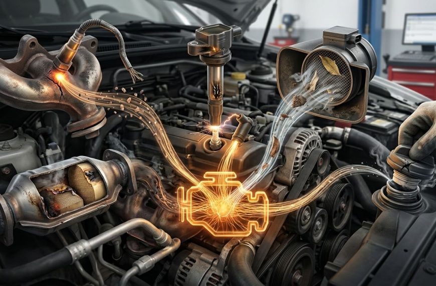 Najczęstsze przyczyny zapalenia kontrolki check engine i co naprawdę oznaczają