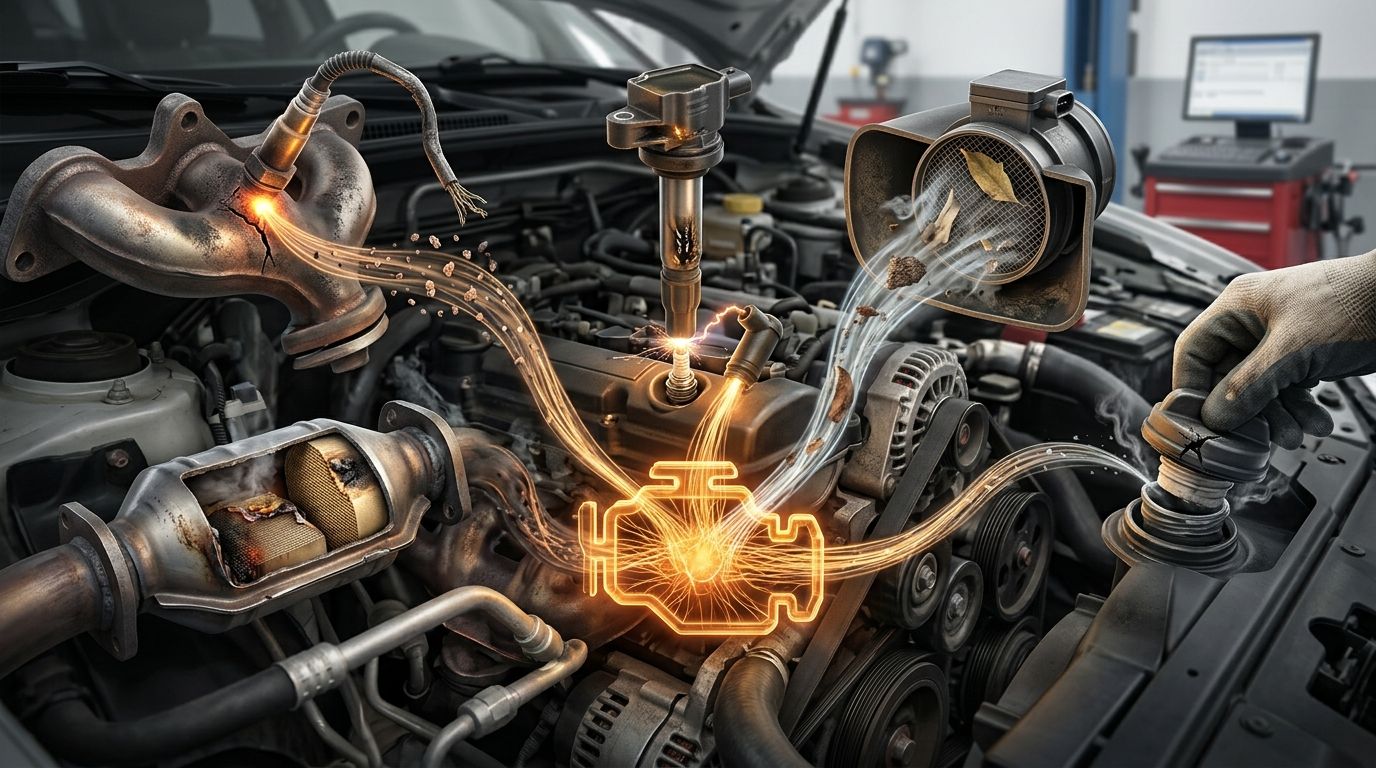 Najczęstsze przyczyny zapalenia kontrolki check engine i co naprawdę oznaczają
