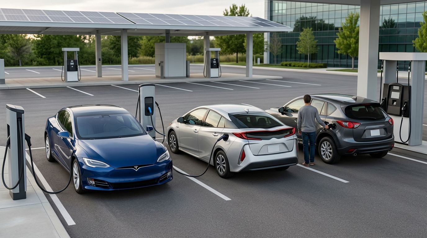 Auto elektryczne vs hybryda vs spalinowe — co się bardziej opłaca w 2026 roku?