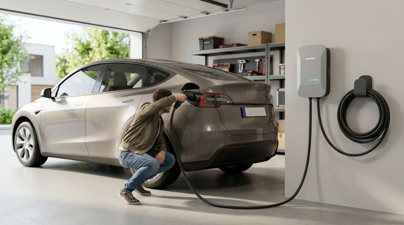 Jak ładować samochód elektryczny w domu? Poradnik krok po kroku