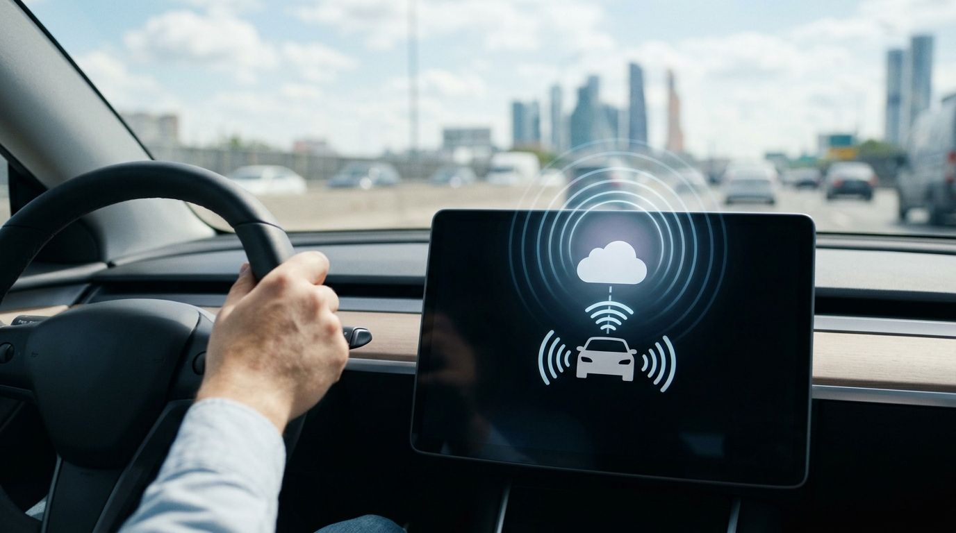 Aktualizacje OTA w samochodach — czym są i jak działają?