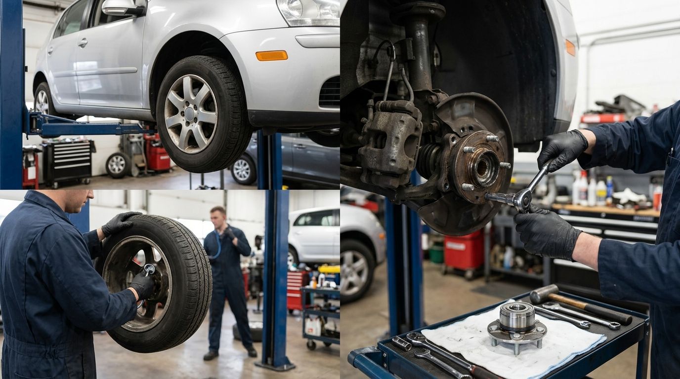 Jak rozpoznać uszkodzone łożysko koła? Objawy i naprawa